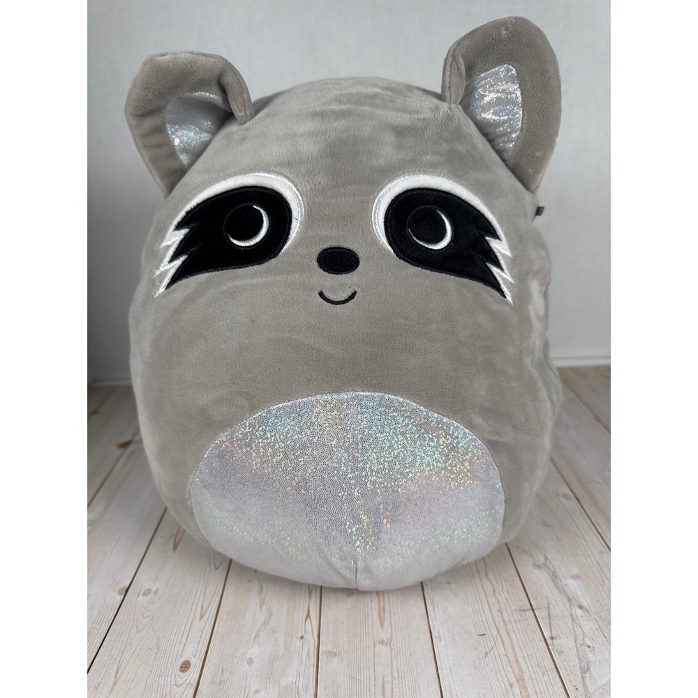 Squishmallows Max the Raccoon 12 Inch Walgreens Exclusive Sparkly Tummy Plush